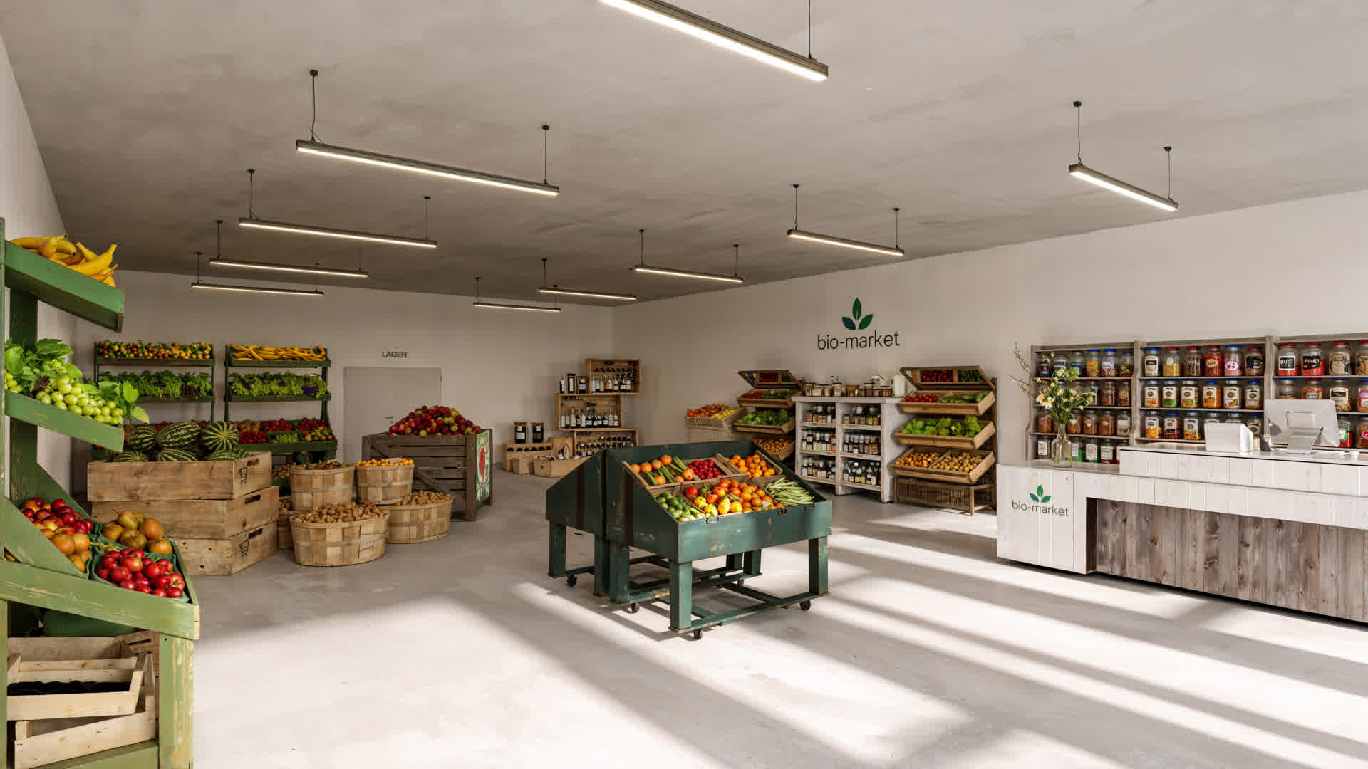 Gewerbefläche 200 m² - Offener Showroom mit großzügigem Raumangebot